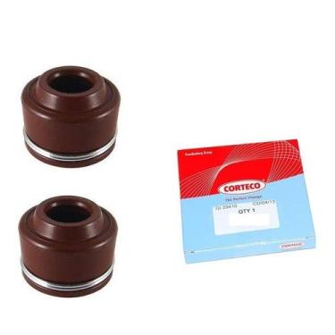 Imagem de Par Retentor Valvula Biz 125 Cg Titan 125 150 Corteco