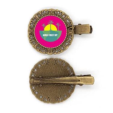 Imagem de Grampo de cabelo Memorial Anniversary Floresta Ambiente Grampo de cabelo