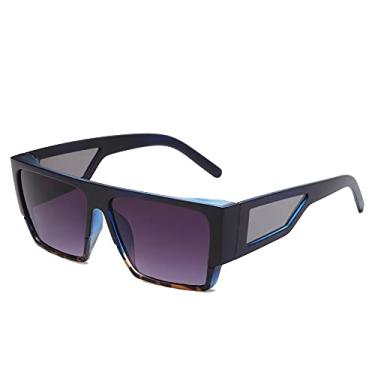 Imagem de Óculos de sol feminino masculino vintage quadrados com design luxuoso da marca Uv400 óculos escuros 01