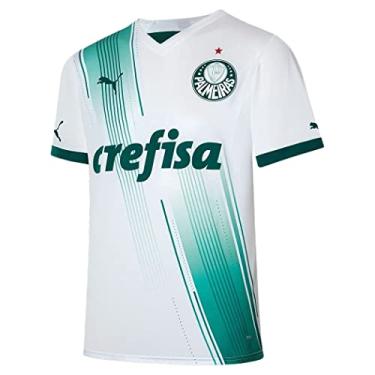 Imagem de Camisa Puma Palmeiras Torcedor II 23/24 Masculino Branco e Verde