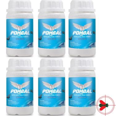 Imagem de Kit 6 Pombal Repelente Para Pombos Natural Quimiagri 250ml