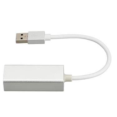 Imagem de Heayzoki Adaptador Ethernet USB 3.0 para RJ45, 10 M, 100 M, 1000 M, LAN Com Fio, Rede Gigabit Ethernet LAN, Conversor USB para 10, para XP, para Vista, para Linux
