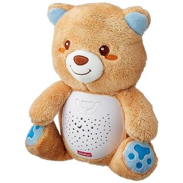 Imagem de WINFUN Ursinho de Pelúcia Projetor Multicolorido com Música Calmante de Canção de Ninar para Bebê