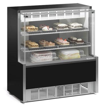 Imagem de Vitrine Refrigerada Confeitaria Dupla Função Aurora GPEA110R Gelopar