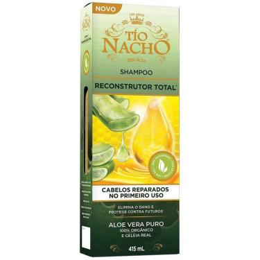 Imagem de Kit c/ 2 Shampoo Tio Nacho Reconstrutor Total ( Aloe Vera)