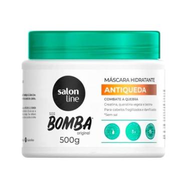 Imagem de Máscara de hidratação SOS Bomba Antiqueda Salon Line 500g, Salon Line, Branco