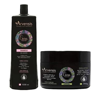 Imagem de Kit Arvensis Cachos Naturais Crespos e Crespíssimos Tratamento (02 Produtos)