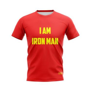 Imagem de Camiseta Dry-Fit H Ferro I Am Iron Man - Loja Nerd