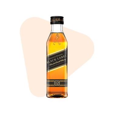 Imagem de Mini Whisky Johnnie Walker Black Label  - 50ml