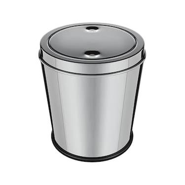Imagem de Lixeira Euro Design com Tampa Basculante Inox - 3L