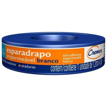 Imagem de Esparadrapo Cremer Impermeável 1,2cmx4,5m - Embalagem com 12 Unidades