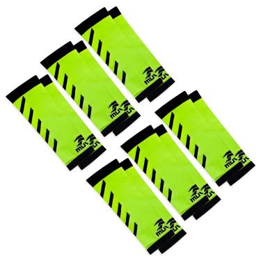 Imagem de Manguito Curto Voleibol Arrow Muvin – Kit com 6 Pares – Manga Curta – Mangote - Vôlei – Corrida – Ciclismo – Proteção – Boa Respirabilidade – Ótimo Ajuste – Conforto – Aumento de Desempenho – Unissex (G/GG, Amarelo)