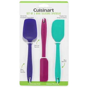 Imagem de Kit 3 Mini Espátulas em Silicone Cuisinart