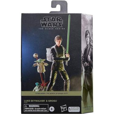 Imagem de Star Wars The Black Series Luke Skywalker E Grogu - F8345