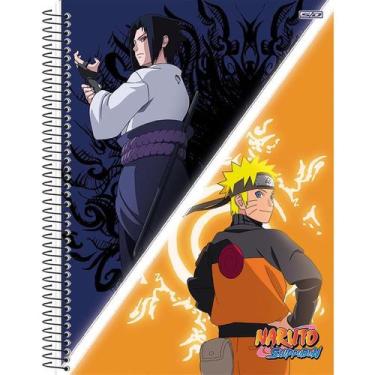Imagem de Caderno Naruto 10 Materia Capa Dura Naruto 160 Folhas - Sd Inovaçoes
