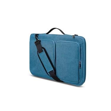 Imagem de Bolsa Executiva Para Notebook Impermeavel (Azul)