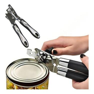 Imagem de Abridor de Lata Automático Emborrachado - Prático e Eficiente ®MaiXpro