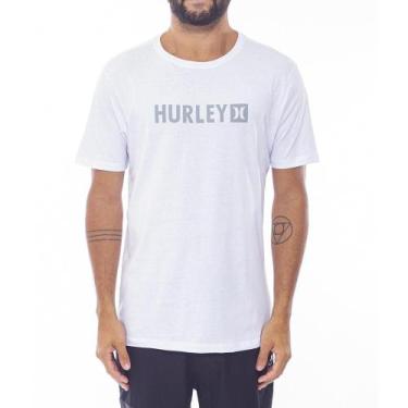 Imagem de Camiseta Hurley Square Wt24 Masculina Branco