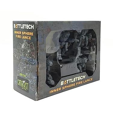 Imagem de Catalyst Game Labs BattleTech Mini Force Pack: lança de fogo da esfera interna, cinza