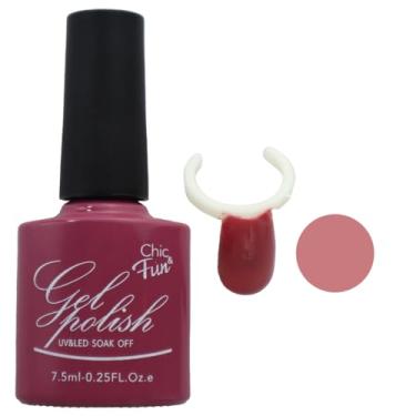 Imagem de Esmalte Em Gel Chic & Fun 7,5ml Led/uv Unhas Manicure Nail C/Registro (031, x 3un)