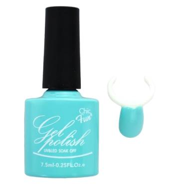 Imagem de Esmalte Em Gel Chic & Fun 7,5ml Led/uv Unhas Manicure Nail C/Registro (022, x 2un)