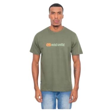 Imagem de Camiseta Ecko Estampada Logo Básica Verde Militar