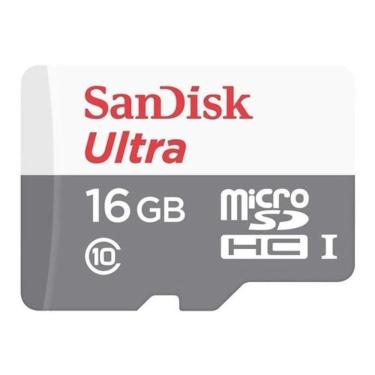 Imagem de Cartão De Memória Sandisk Sdsquns-016G-Gn3Mn Ultra 16Gb