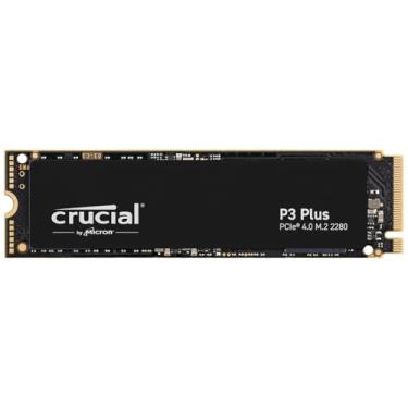 Imagem de Crucial, SSD P3 Plus 2TB NVMe M.2 2280 (Leitura até 5000MB/s e Gravação até 4200MB/s)