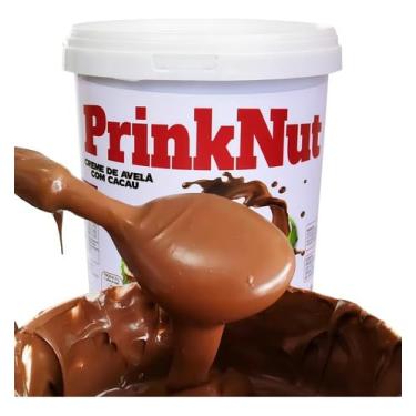 Imagem de Creme de Avelã com Cacau PrinkNut 1kg - Delicioso e Cremoso, Chocolate Perfeito para Pães, Bolos e Sobremesas. Sem Glúten, Com Avelãs Selecionadas e Cacau de Qualidade, Semelhante a Nutella Com Extrema Qualidade
