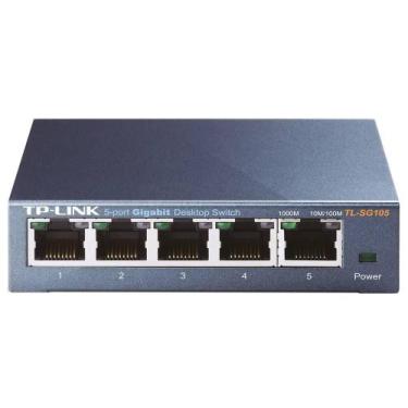 Imagem de Switch 5 Portas Gigabit De Mesa 10/100/1000 Tl-Sg105 - Tp-link