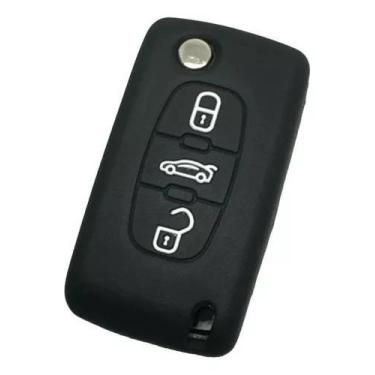 Imagem de Capa Para Chave Canivete Citroen C4 C5 C6 C3 - FERREIRA FS