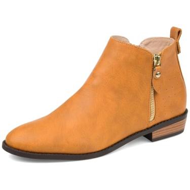 Imagem de Bota feminina Journee Collection Ellis, Mostarda, 9