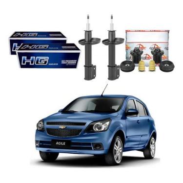 Imagem de Kit Amortecedor Dianteiro Agile 1.4 2009 A 2013 - Nakata