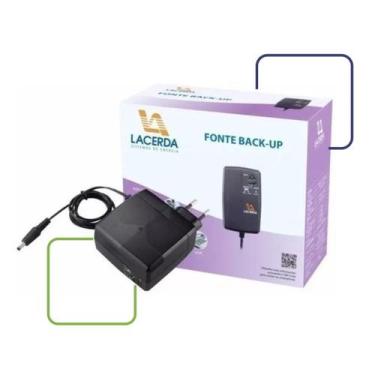 Imagem de Fonte Ups 30 12v Bateria Lion Interna Para Cftv Modem Voip - LACERDA