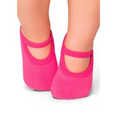 Imagem de Sapatilha Bebê Antiderrapante Lupo 2027-004, Rosa