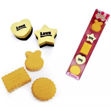 Imagem de Borracha fantasia biscoitinho - 5 unidades - kz9138 - kaz