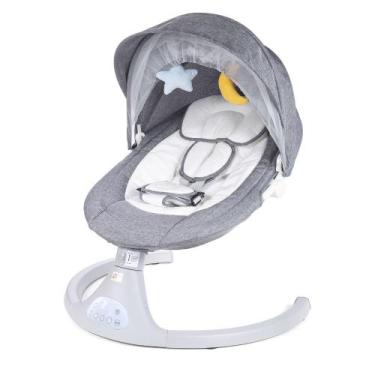 Imagem de Cadeira De Balanço E Descanso Bebe Portátil Musical Bouncer Infantil M