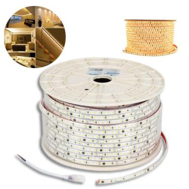 Imagem de Fita Led Direto Na Rede 127v Para Perfil Não Precisa de Fonte IP65 5M 