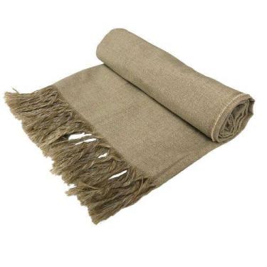 Imagem de Peseira Decorativa para Cama 0,65mx2,60m Copacabana Bege - LOVE4HOME