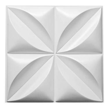 Imagem de Placas 3D Revestimento De Parede 50X50 Petalas - Lujp Decorações