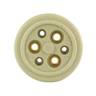 Imagem de Tomada Porcelana 3 Polos - 30A - 3840 - Foxlux, Tomada porcelana, 380v