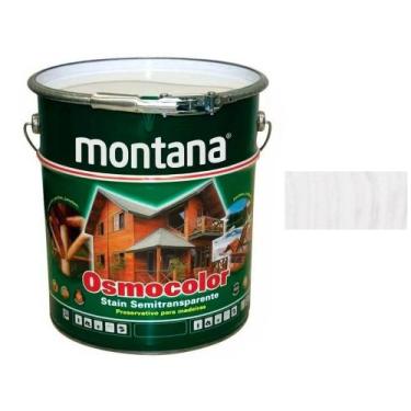 Imagem de Tinta Stain Osmocolor Madeira Branco Nove 18 Litros Premium - MONTANA