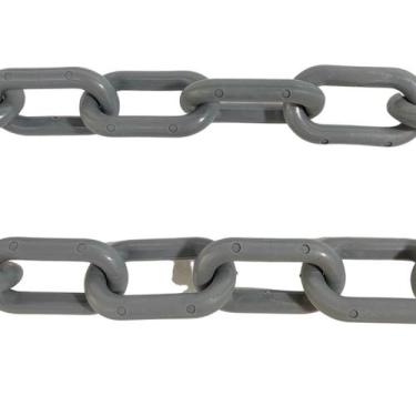 Imagem de Corrente De Sinalização Isolamento Segurança Pvc 10m/ 9mm - PIC PLASTI