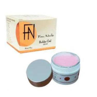 Imagem de Fiber Gel Lavanda Inglesa Fan Nails Manicure 30ml Construtor Alongamen