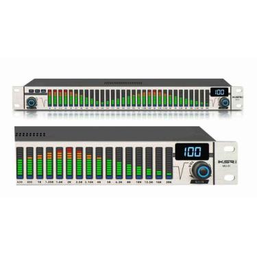 Imagem de Equalizador Digital DSP ANALIZADOR ESPECTRO KSR MU31 compact - KSR PRO