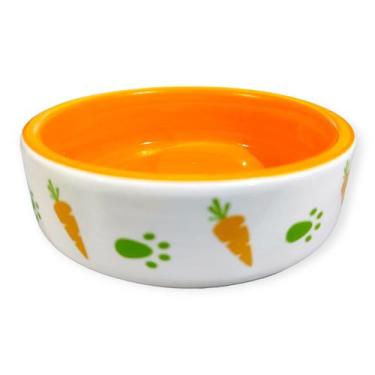 Imagem de Comedouro Bebedouro Porcelana para Coelhos e Roedores - 80ML - The Pet