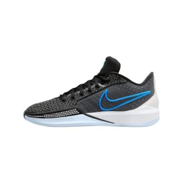 Imagem de Nike Sabrina 1 Tênis de basquete unissex, Preto/Foto Azul-Esmeralda Rise, 41