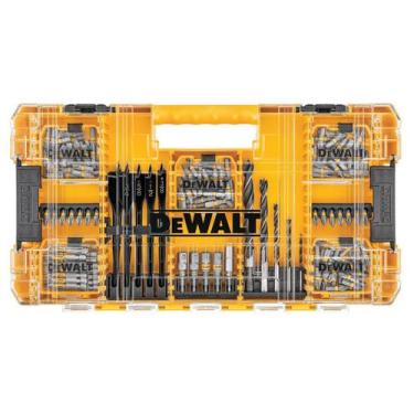 Imagem de Kit Bits e Brocas Maleta Tough Case Tstak 160pçs Dewalt DWAMF160