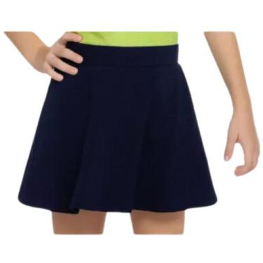 Imagem de Short Saia Juvenil Infantil Escolar Básico Danças Esportes - WM, P, Pr