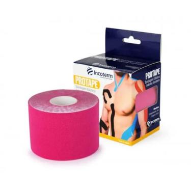 Imagem de Bandagem elástica adesiva Protape incoterm, Rosa